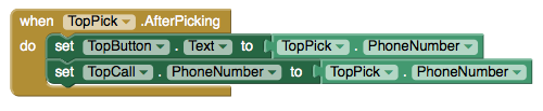 afterpicking blocks